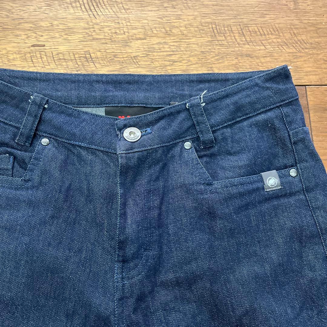 mammut マムート　デニムパンツ　サイズS 濃紺デニム