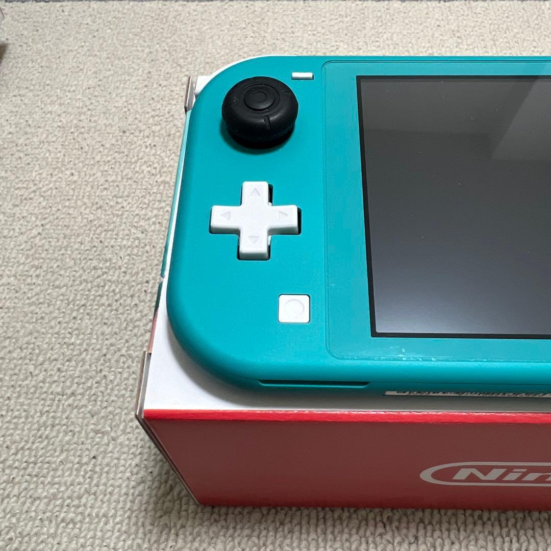 美品　Nintendo Switch Lite ターコイズ
