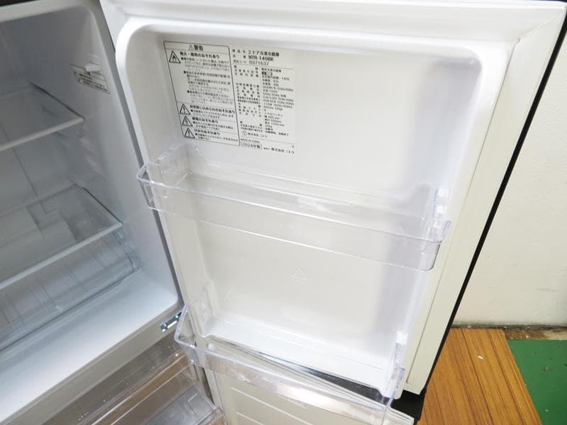 ニトリ 2ドア冷蔵庫 140L 2024年製 一人暮らし最適 KL01
