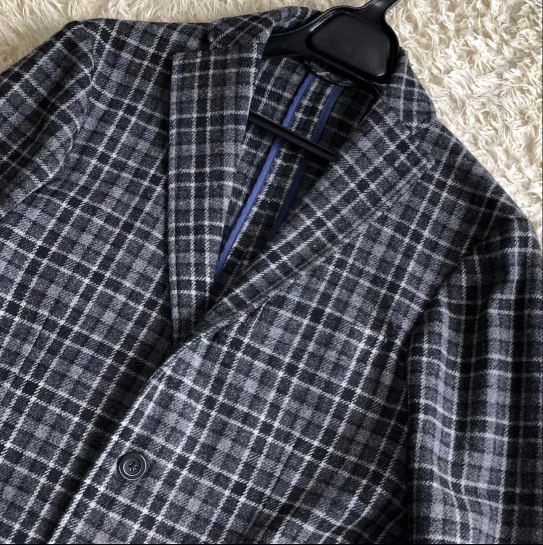 ヤ*ミ様 リングヂャケット elento テーラードジャケット ウール チェック