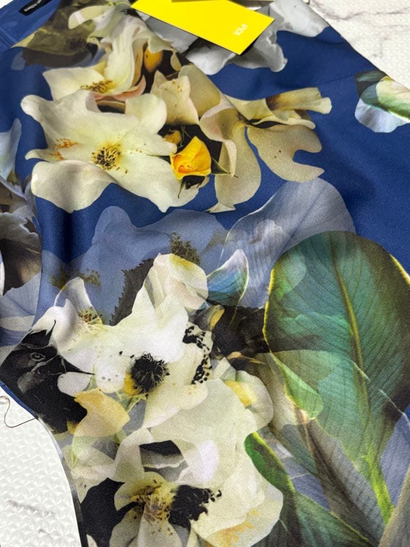 【新品】KAREN MILLEN フラワー マーメイドワンピース