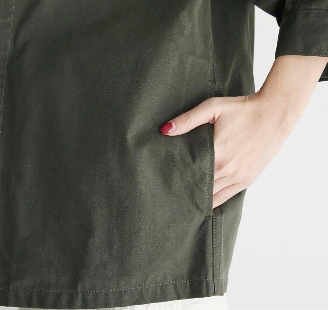 新品未使用 LOVE GIVES LOVE ecru ミリタリーブルゾン