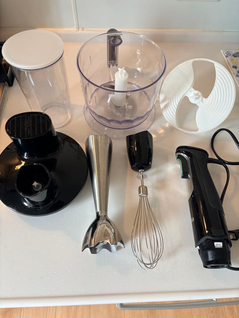 BRAUN MQ 700 マルチクイック7 本体と付属品