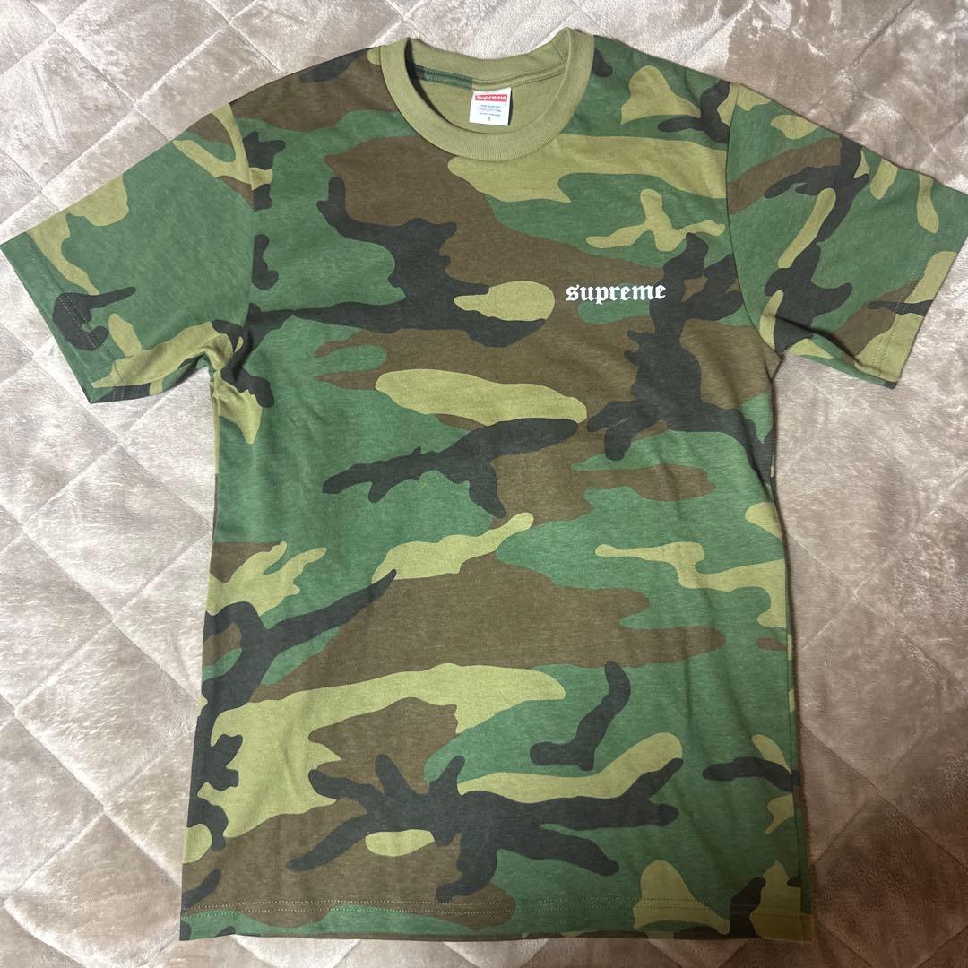 2025ss supreme Tシャツ　迷彩　ターゲット